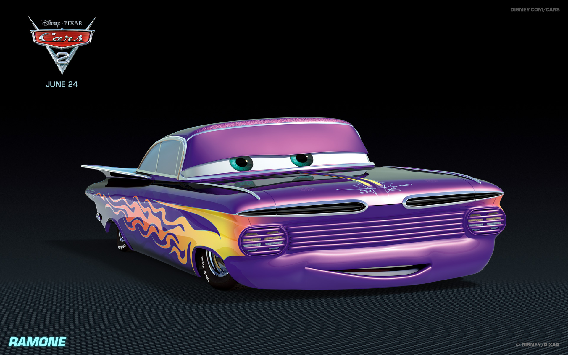 Disney car pictures and names