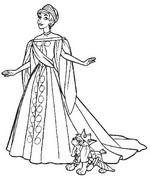 Ausmalbild Anastasia