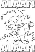 Kids-n-fun | 36 Ausmalbilder von Karneval