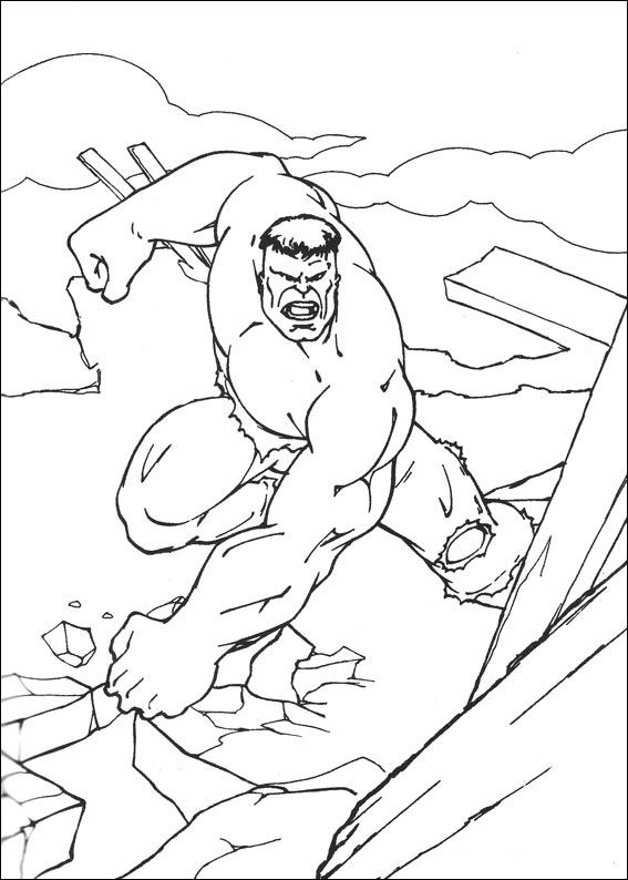 kidsnfunde  malvorlage hulk hulk