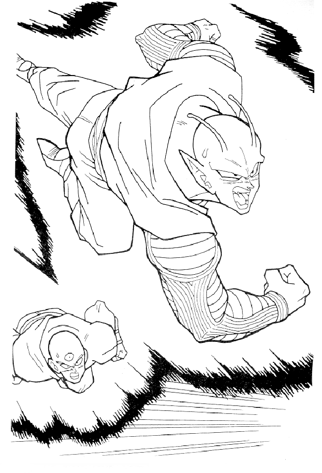 Kids-n-fun.de | Malvorlage Dragon Ball Z Dragon Ball Z