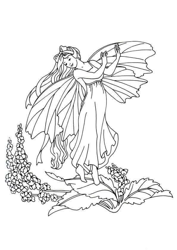 Kids-n-fun.de | Malvorlage Elfen Elfen