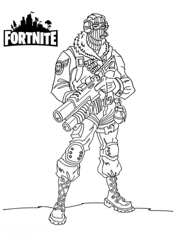 Kids-n-fun.de | 37 Ausmalbilder von Fortnite