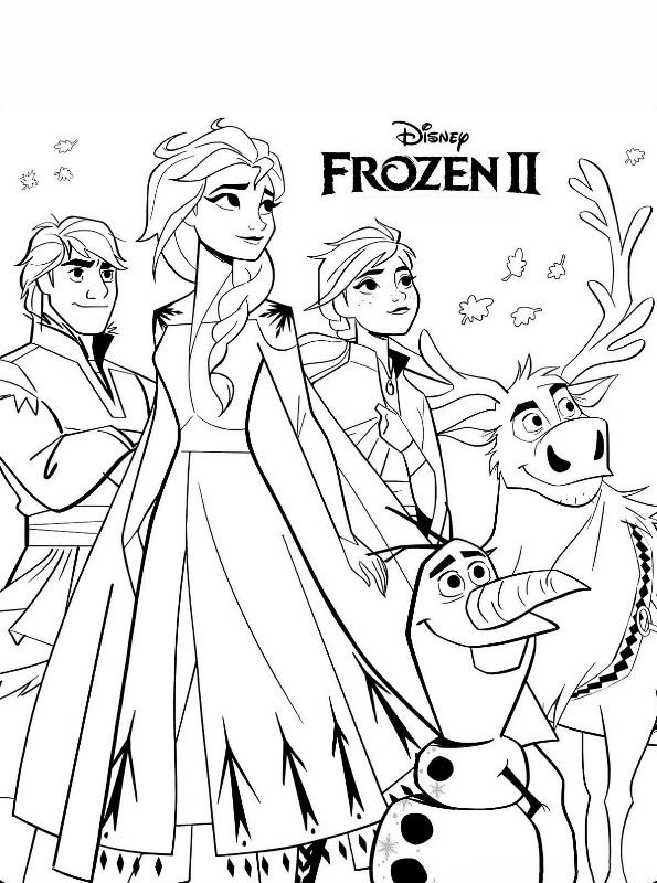 Kids-n-fun.de | Malvorlage Frozen 2 Frozen 2