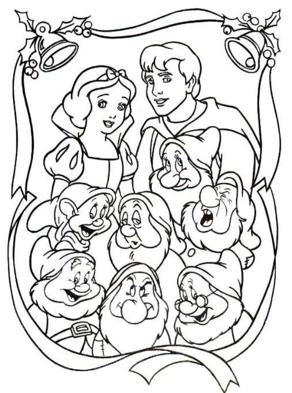 kidsnfunde  48 ausmalbilder von weihnachten disney