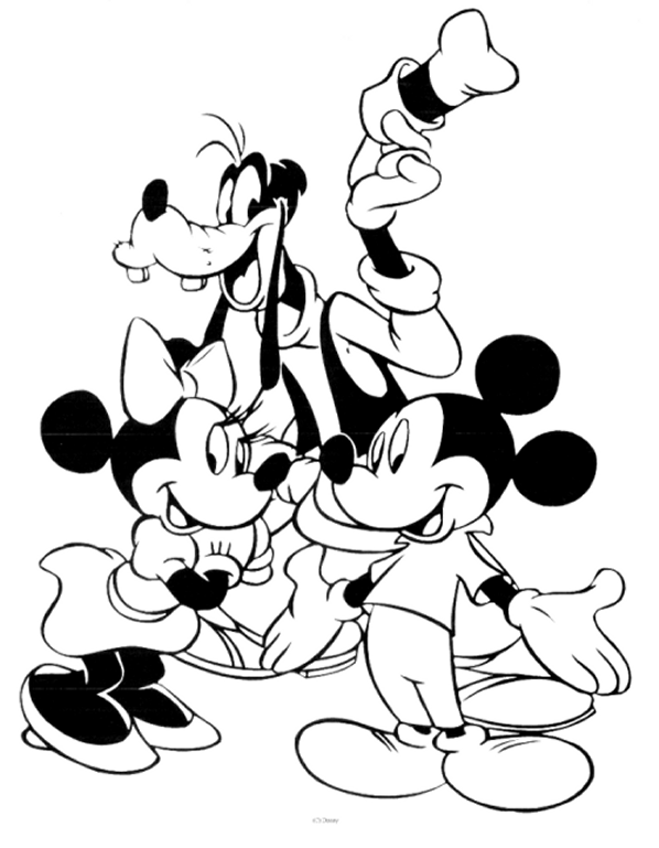 kidsnfunde  malvorlage mickey mouse mickey mouse