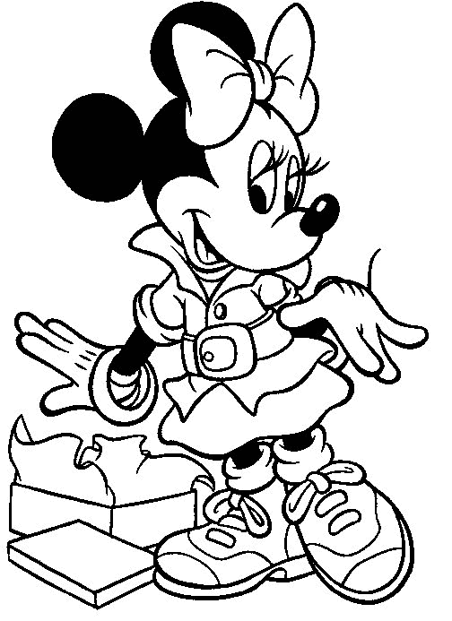 kidsnfunde  malvorlage minnie mouse minnie mouse