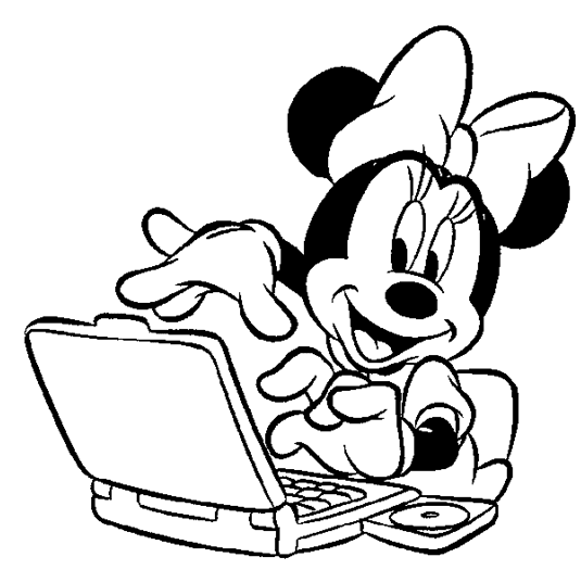 Minnie mouse malvorlage information