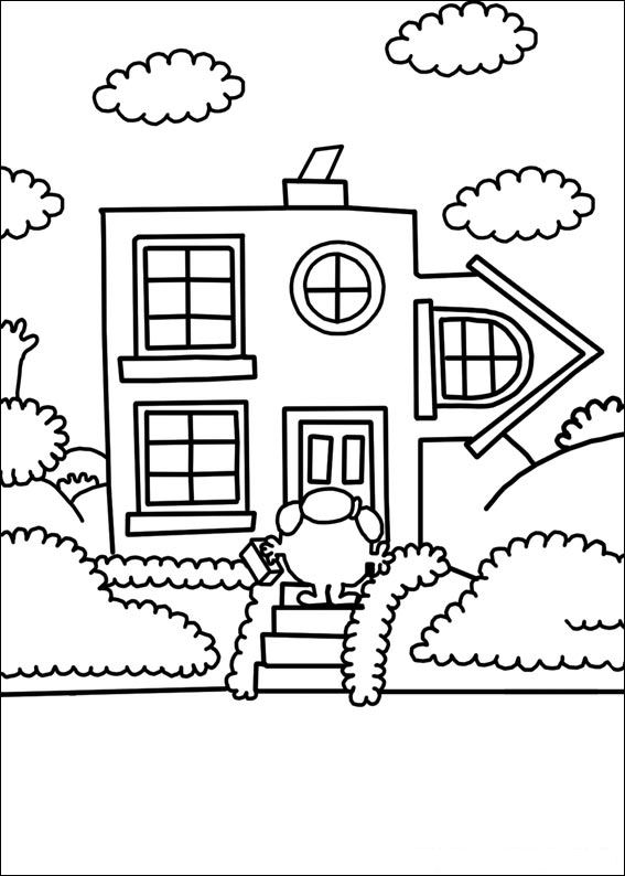 Kidsnfun.de Malvorlage Mr Men en Litltle Miss Mr Men