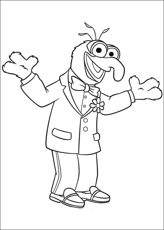 Kidsnfun.de 25 Ausmalbilder von Muppets