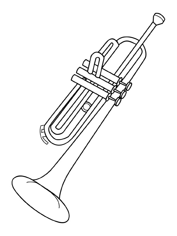 Kidsnfun.de 62 Ausmalbilder von Musikinstrumente