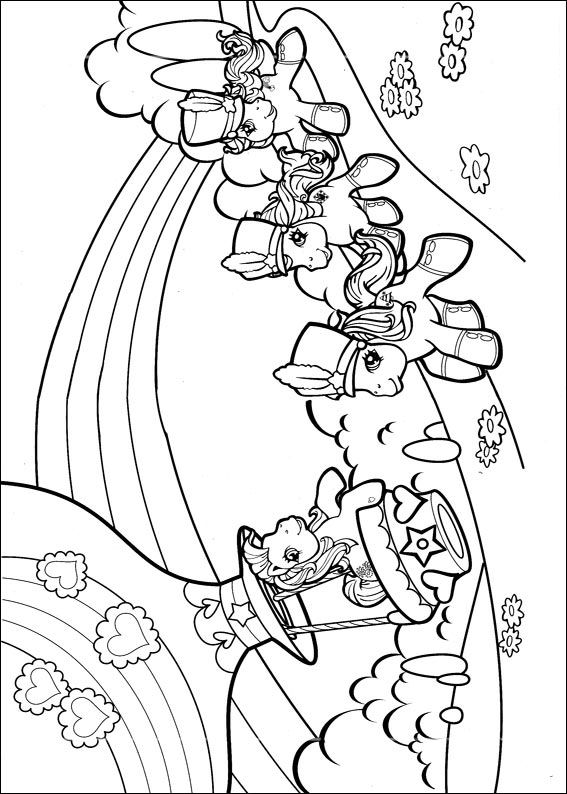 kidsnfunde  malvorlage my little pony my little pony