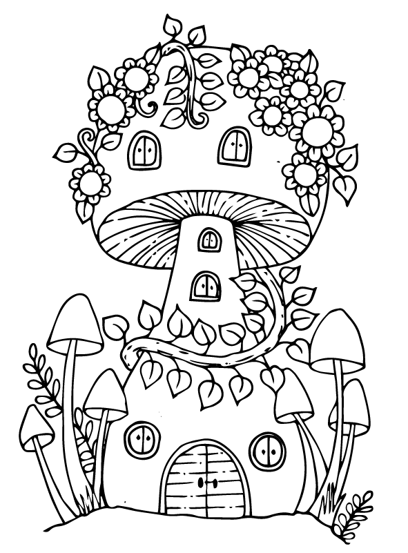 Kids-n-fun.de | Malvorlage Pilze Pilze Kids-n-fun.de | Malvorlage Pilze Pilze