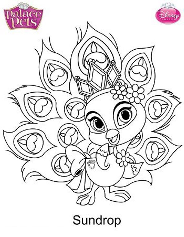 palace pets coloring pages seashell - photo #29