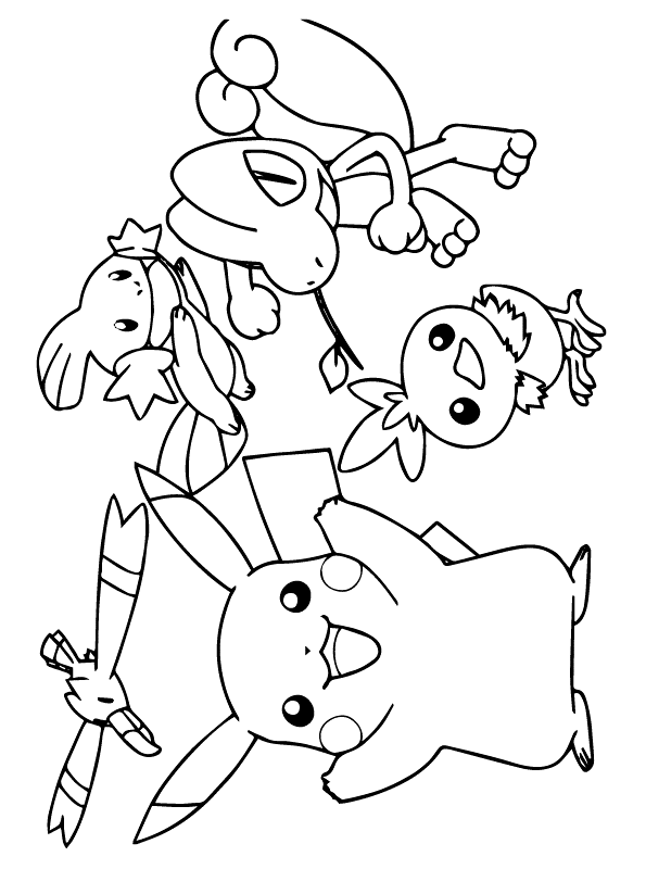 Kids-n-fun.de | 99 Ausmalbilder von Pokemon