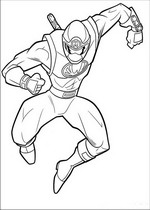 Ausmalbild Power Rangers