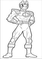 Ausmalbild Power Rangers