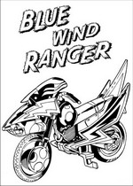 Ausmalbild Power Rangers