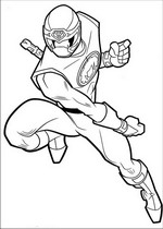 Ausmalbild Power Rangers