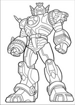 Ausmalbild Power Rangers