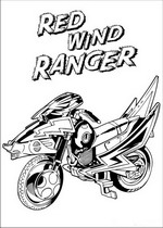 Ausmalbild Power Rangers