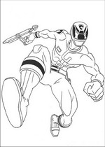Ausmalbild Power Rangers