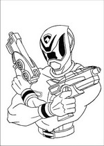 Ausmalbild Power Rangers