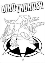 Ausmalbild Power Rangers
