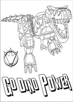 Ausmalbild Power Rangers