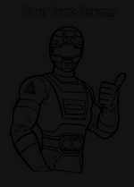 Ausmalbild Power Rangers