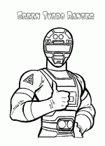 Ausmalbild Power Rangers