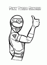 Ausmalbild Power Rangers