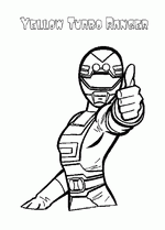 Ausmalbild Power Rangers