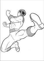 Ausmalbild Power Rangers