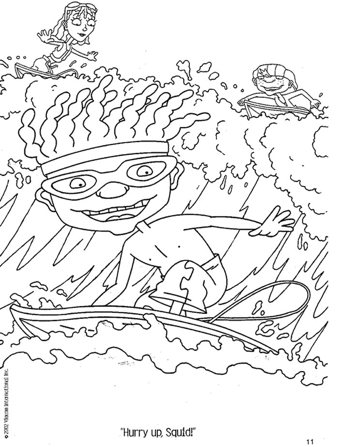 Kidsnfun.de Malvorlage Rocket Power Rocket Power Kidsnfun.de Malvorlage Rocket Power Rocket Power