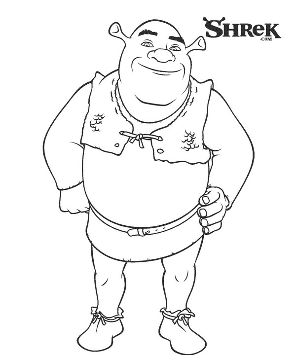 Kidsnfun.de Malvorlage Shrek 3 Shrek 3