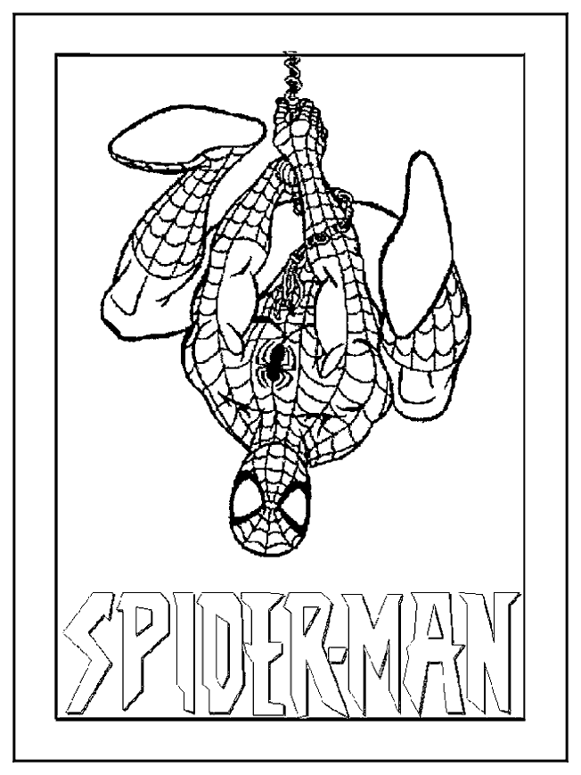 kidsnfunde  malvorlage spiderman spiderman