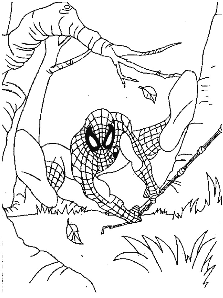 Kids-n-fun.de | 27 Ausmalbilder von Spiderman