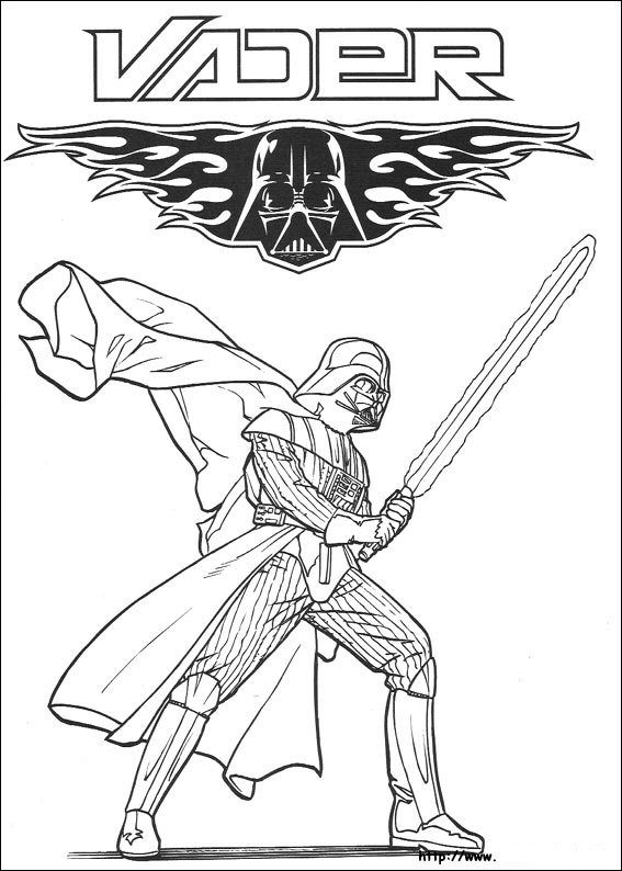 darth vader lego coloring pages - photo #27