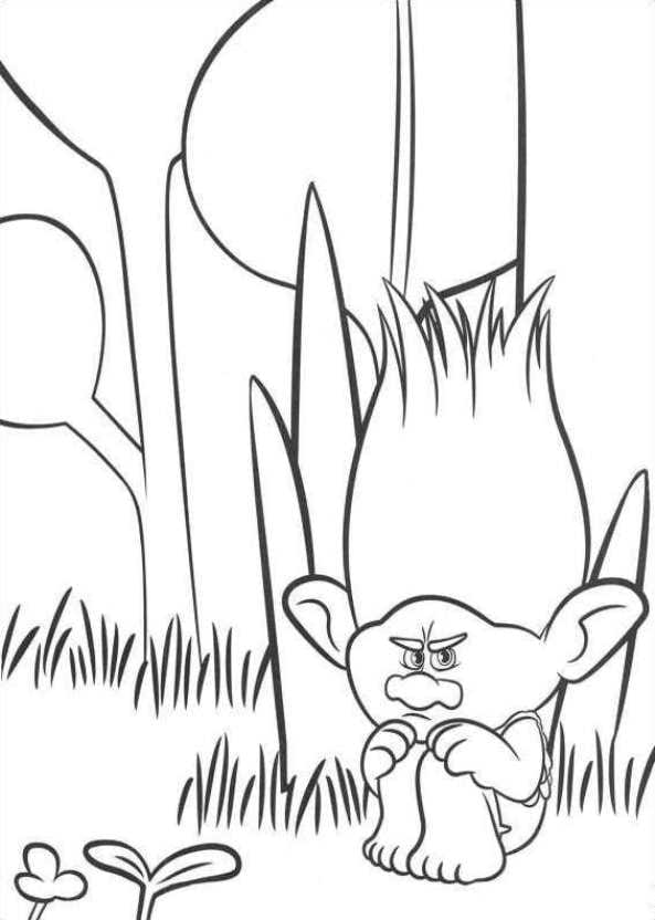 kidsnfunde  malvorlage trolls trolls