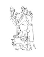 Kids-n-fun | 16 Ausmalbilder von Ich Einfach Unverbesserlich