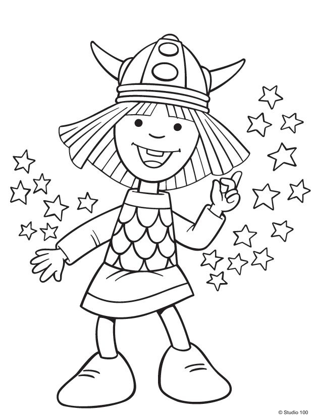 Malvorlage kinder wickie information