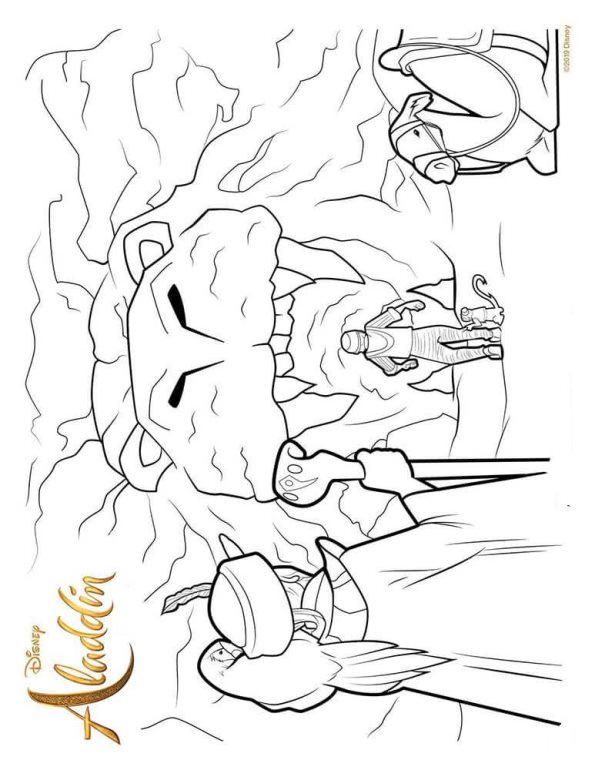 Kidsnfun.de Malvorlage Aladdin (2019) Jafar Kidsnfun.de Malvorlage Aladdin (2019) Jafar