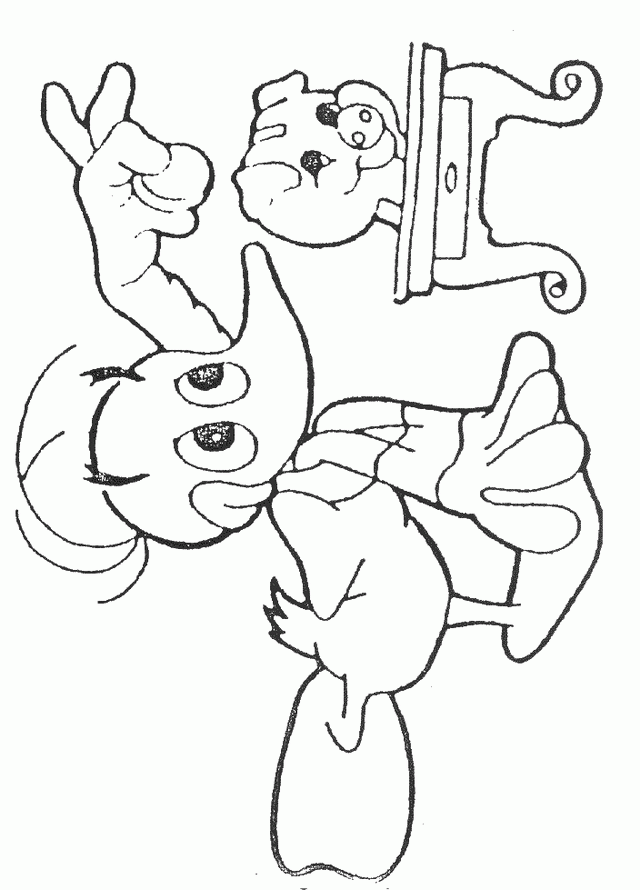 Kidsnfun.de Malvorlage Alfred J Kwak Alfred J Kwak