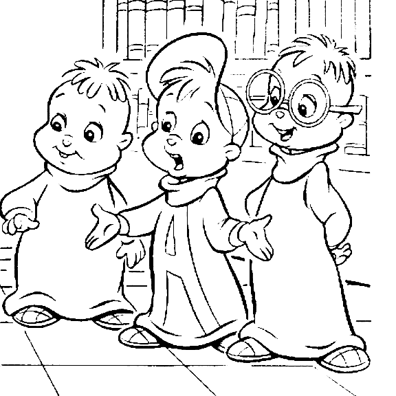 Kidsnfun.de Malvorlage Alvin und die Chipmunks Alvin Kidsnfun.de Malvorlage Alvin und die Chipmunks Alvin