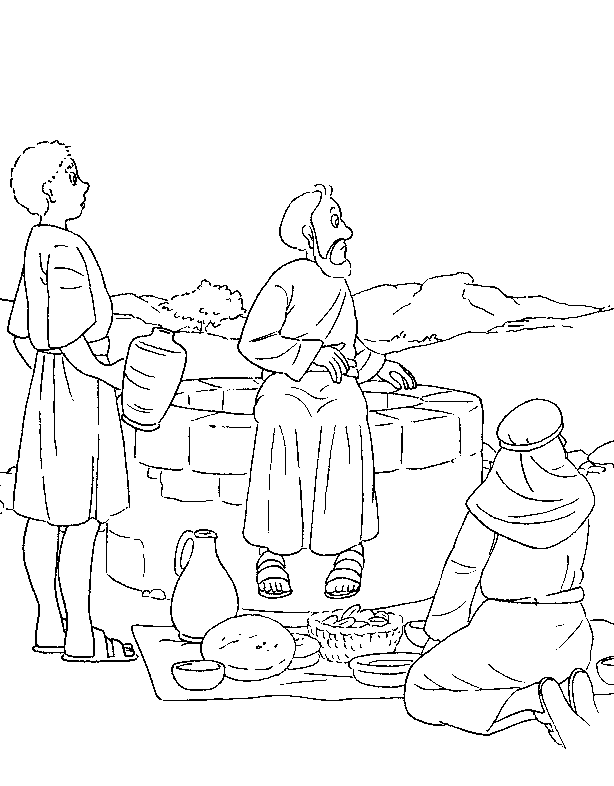 Kidsnfun.de Malvorlage Biblische Geschichten Biblische