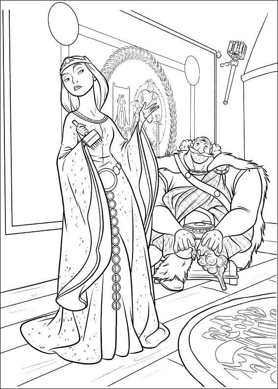 Merida malvorlage Idea