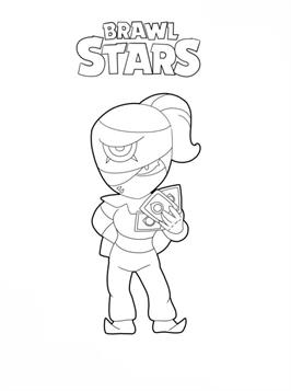 Kids N Fun De 26 Ausmalbilder Von Brawl Stars - aus mal bilder von brawl stars leon