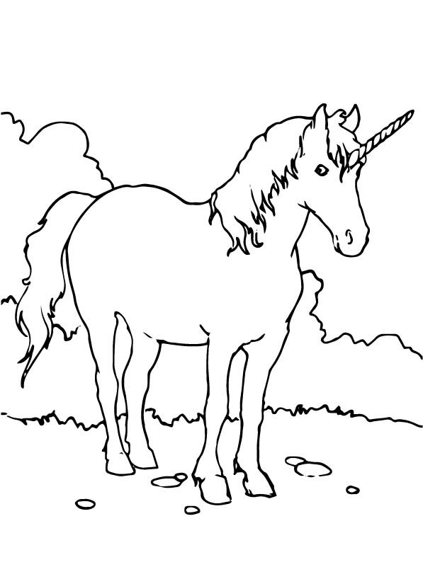 Kids-n-fun.de | 37 Ausmalbilder von Einhorn