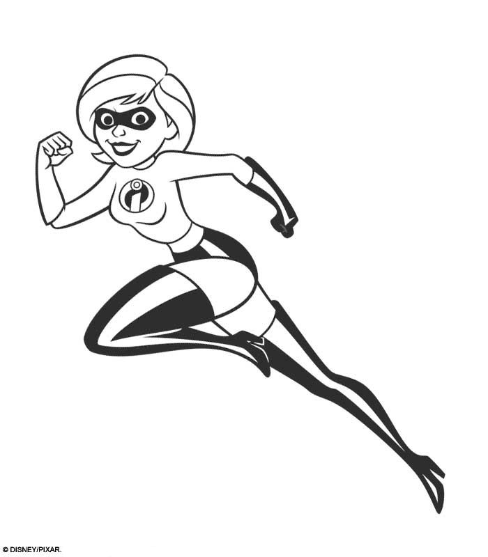 Kidsnfun.de Malvorlage Die Unglaublichen Die Unglaublichen